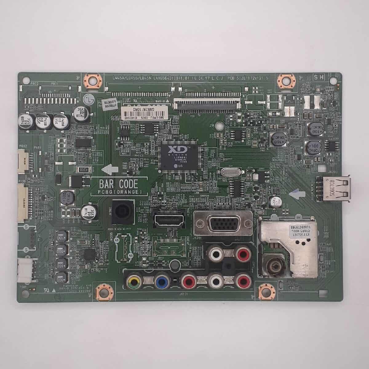22LF460A LG MOTHERBOARD FOR LED TV