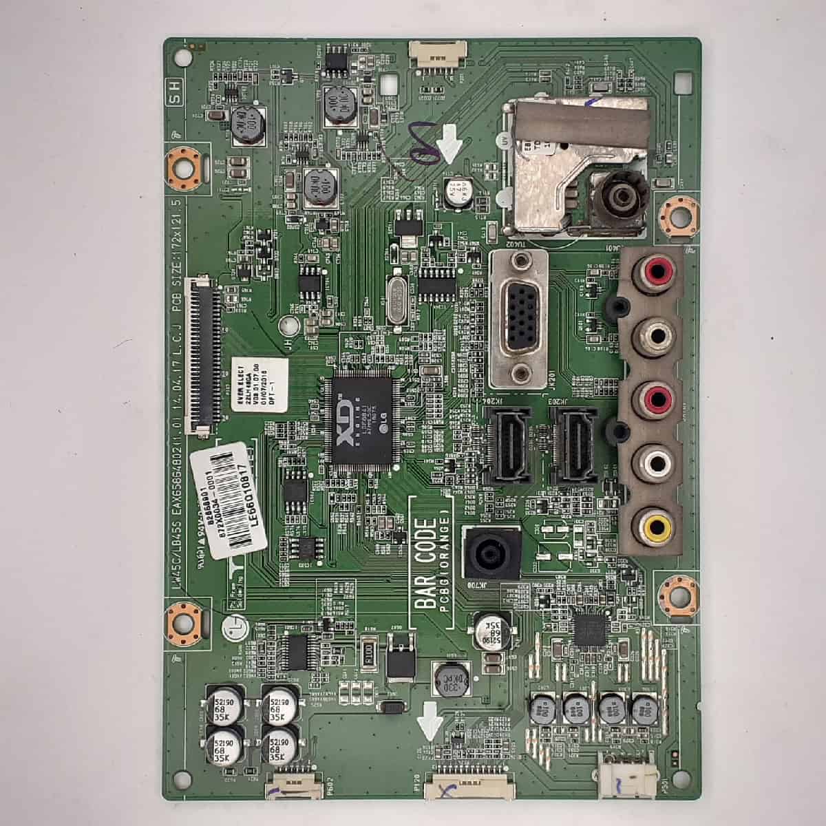 22LH480A LG MOTHERBOARD FOR LED TV