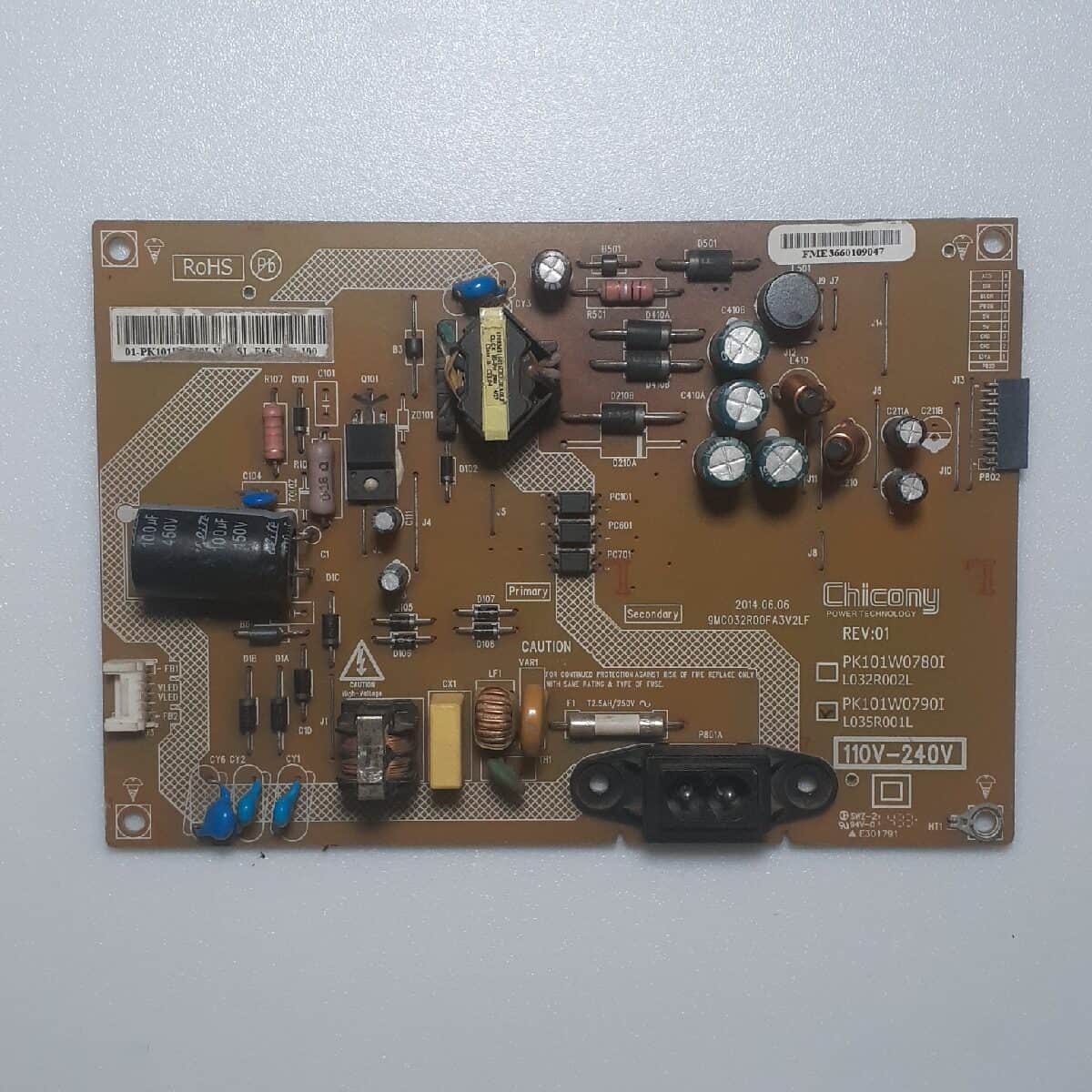 23S2400ZE TOSHIBA POWER SUPPLY BOARD FOR LED TV