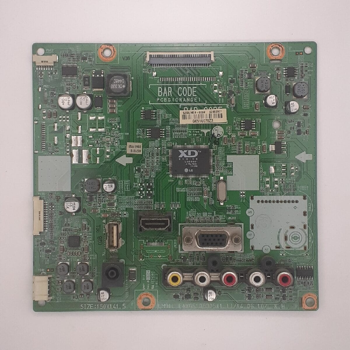 24MN33S LG MOTHERBOARD FOR LED TV