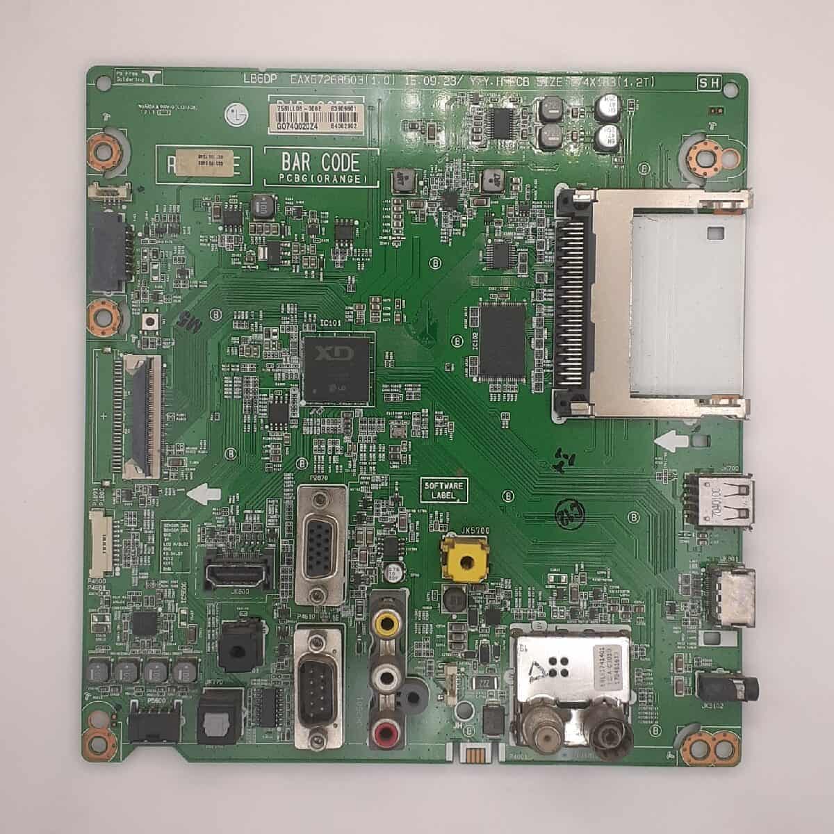 42LW342C-TA LG MOTHERBOARD FOR LED TV