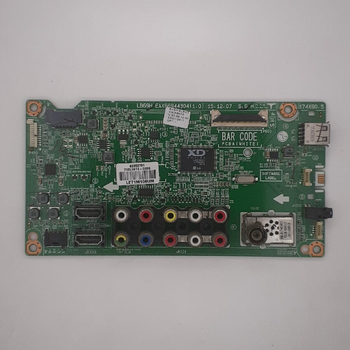 43LH547A LG MOTHERBOARD FOR LED TV