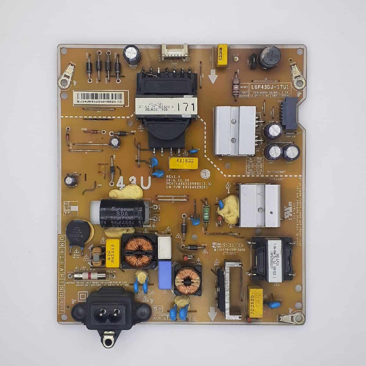 43LK5700P-TA LG SMPS POWER SUPPLY BOARD