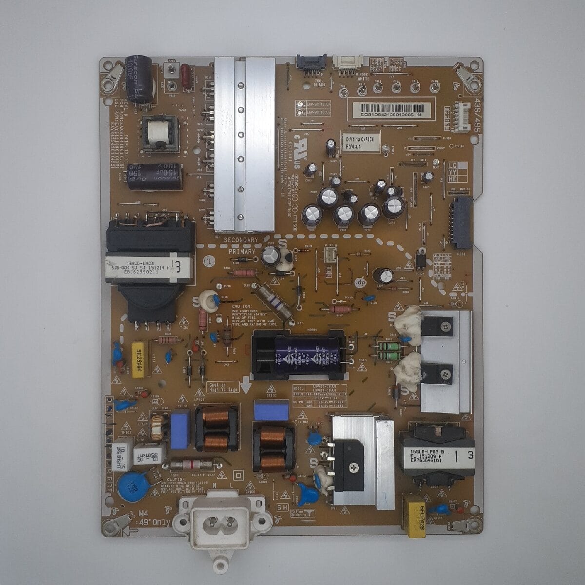 43UH750-TC LG POWER SUPPLY BOARD FOR LED TV