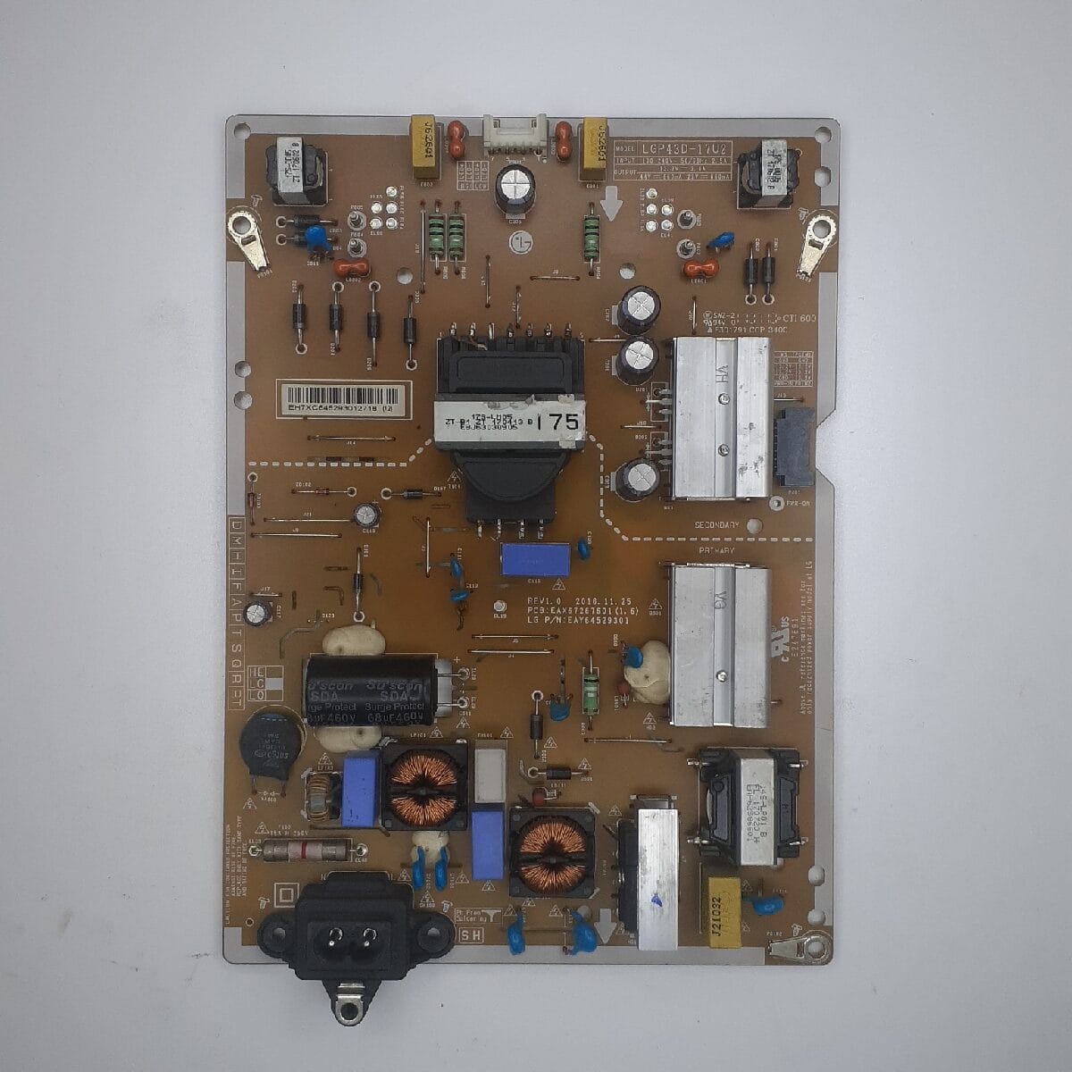 43UJ652T-TB LG POWER SUPPLY BOARD FOR LED TV