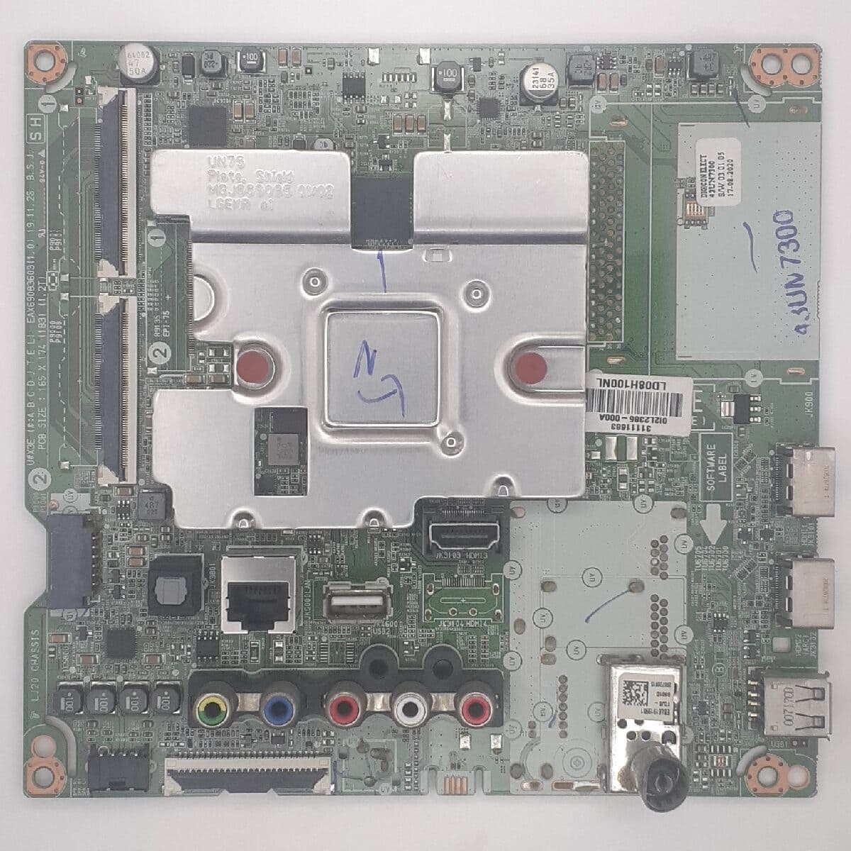 43UN7300PTC LG MOTHERBOARD FOR LED TV