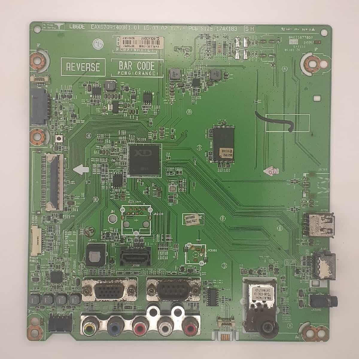 43W310C-TA LG MOTHERBOARD FOR LED TV