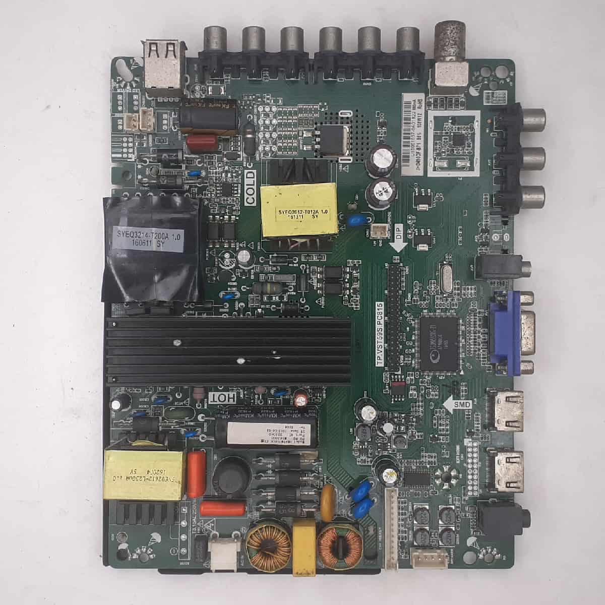 49D6575 TP.VT59S.PB815 VU MOTHERBOARD FOR LED TV