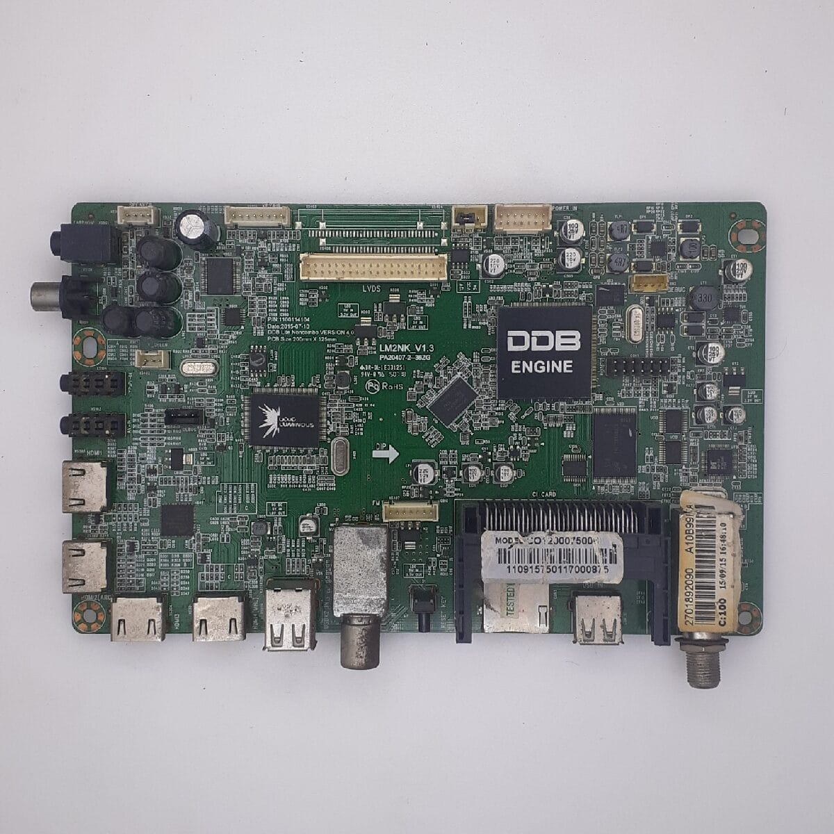 DDBTVVJU40FH17XAH VIDEOCON MOTHERBOARD