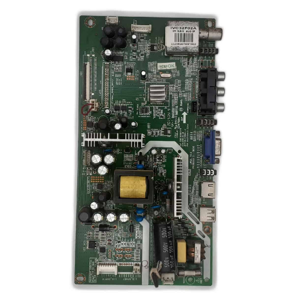 IVC32F02A VIDEOCON MOTHERBOARD FOR LED TV