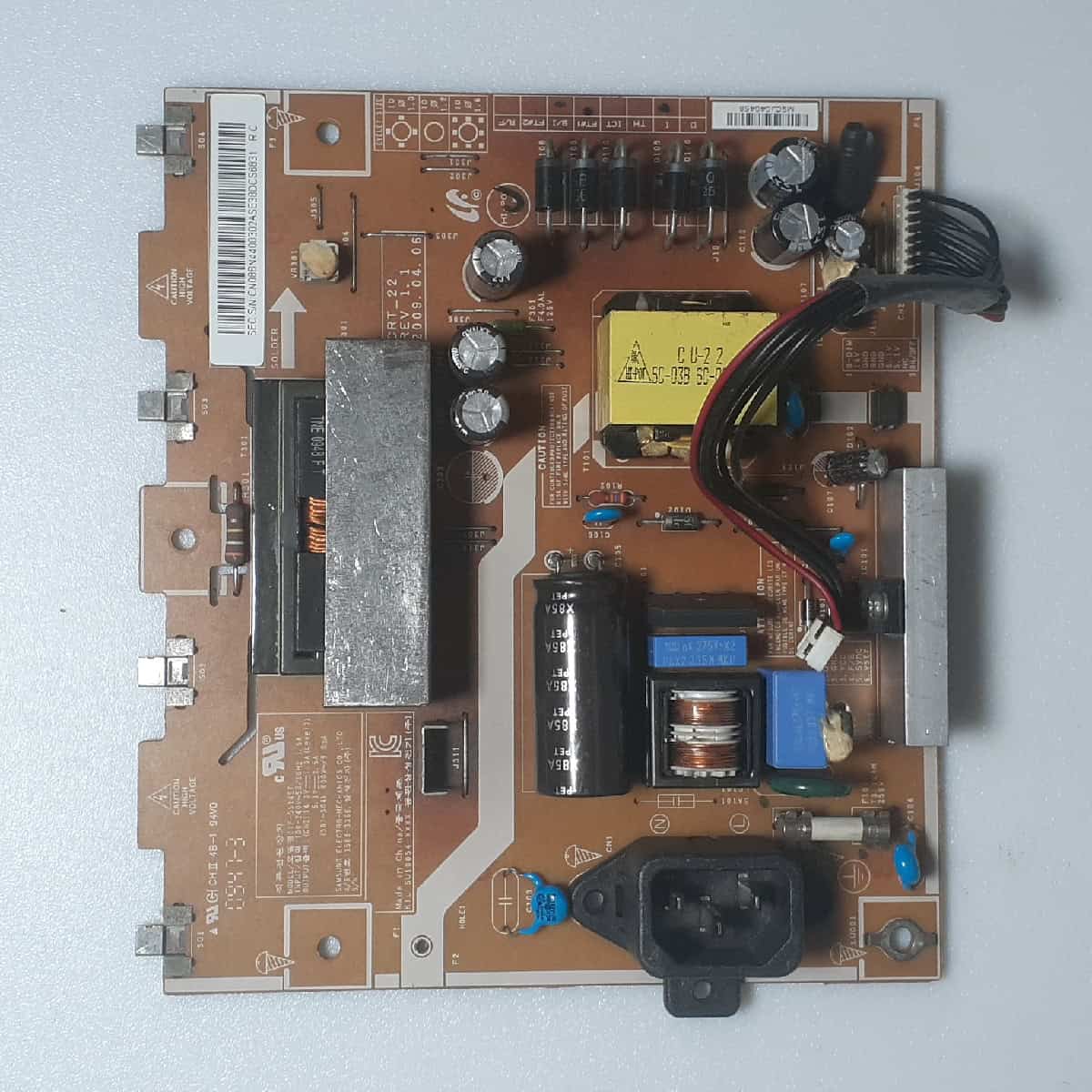 LE22B470C9M SAMSUNG POWER SUPPLY BOARD FOR LED TV