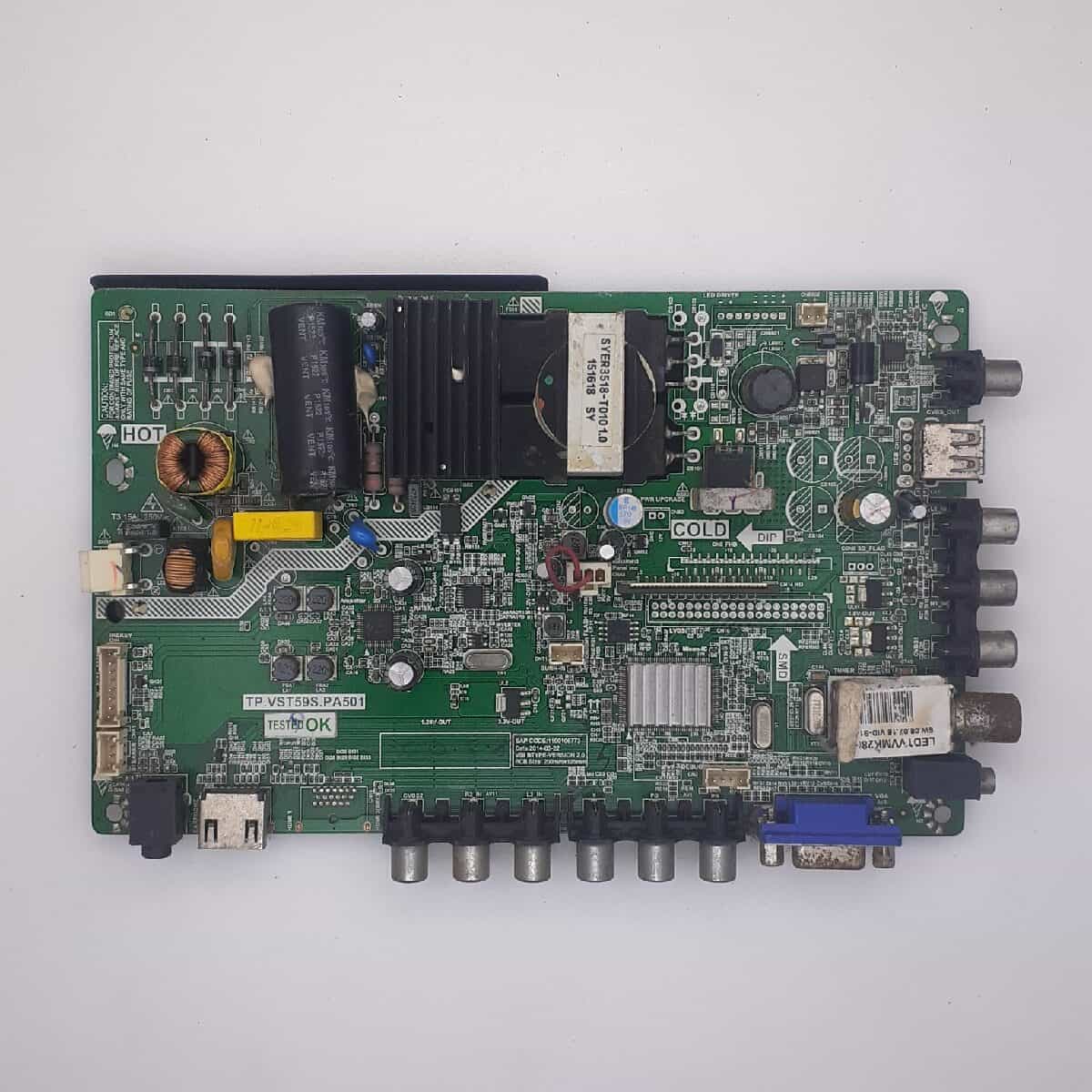 LEDTVVMK28HH07FA VIDEOCON MOTHERBOARD