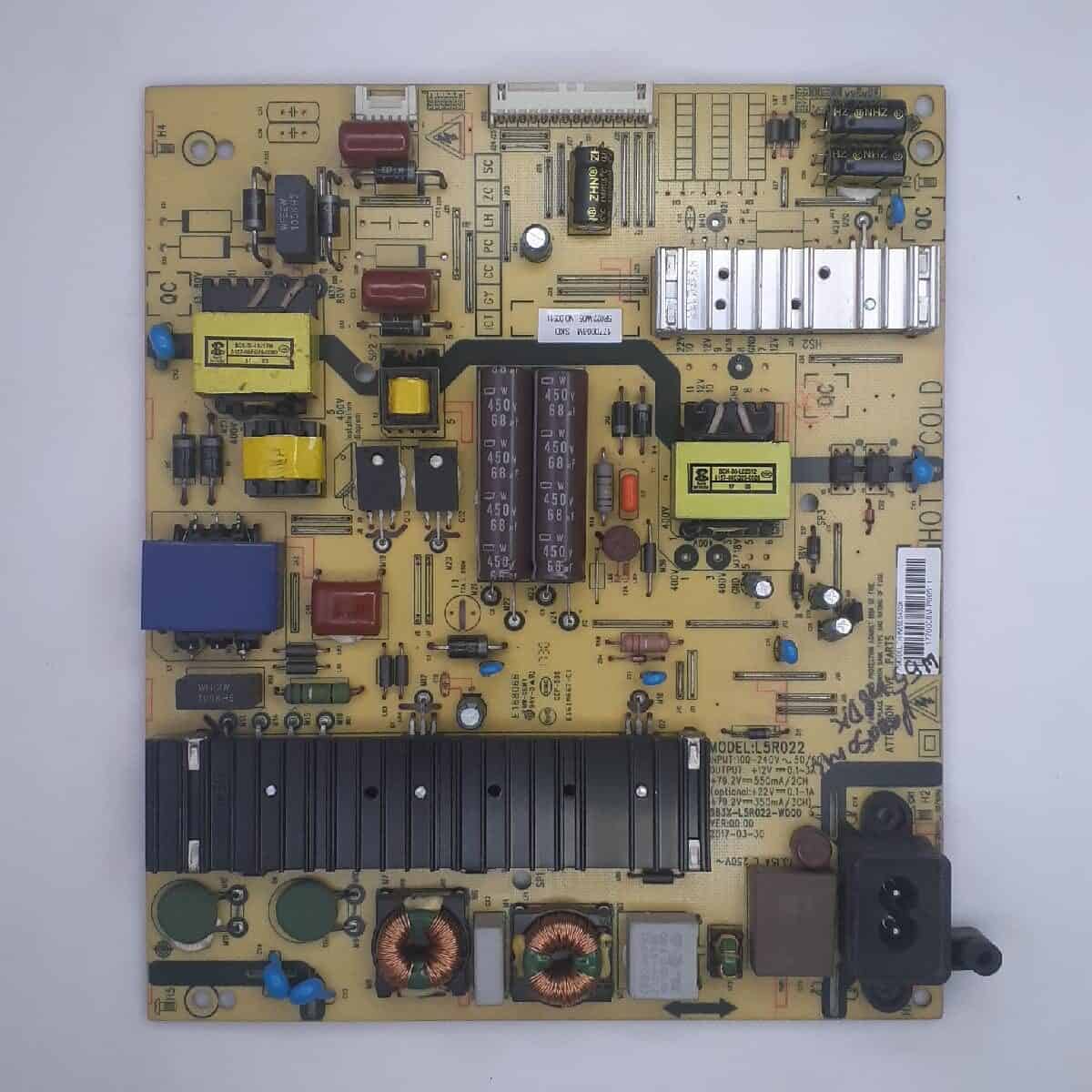 TH-W55ES48DX PANASONIC POWER SUPPLY BOARD FOR LED