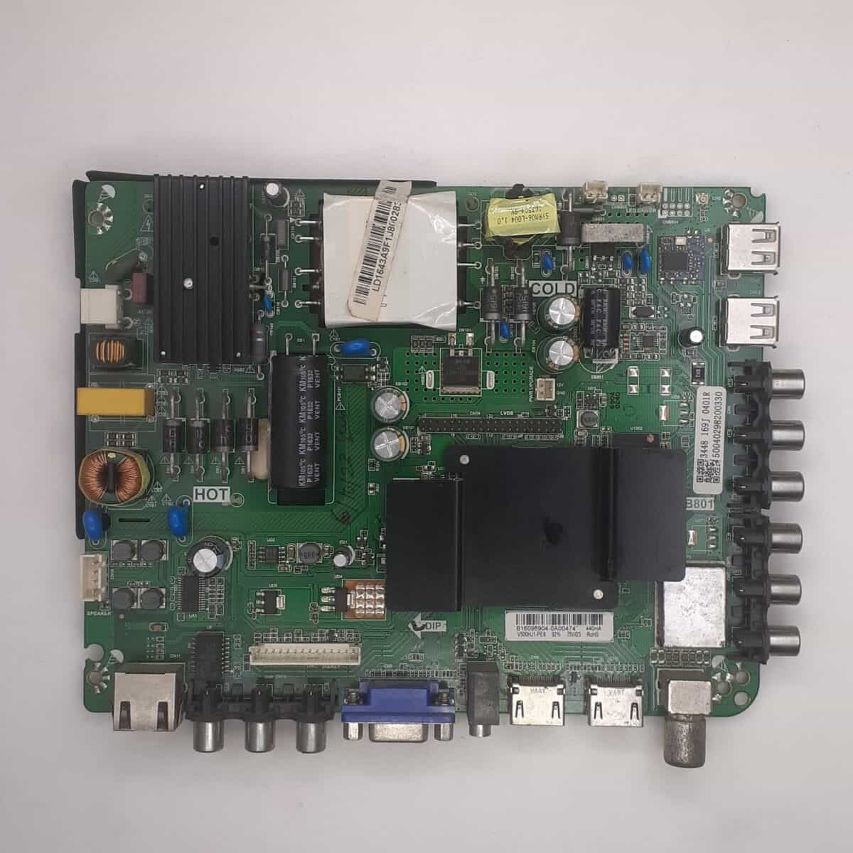 TP.RT2982.PB801 MOTHERBOARD FOR LED TV