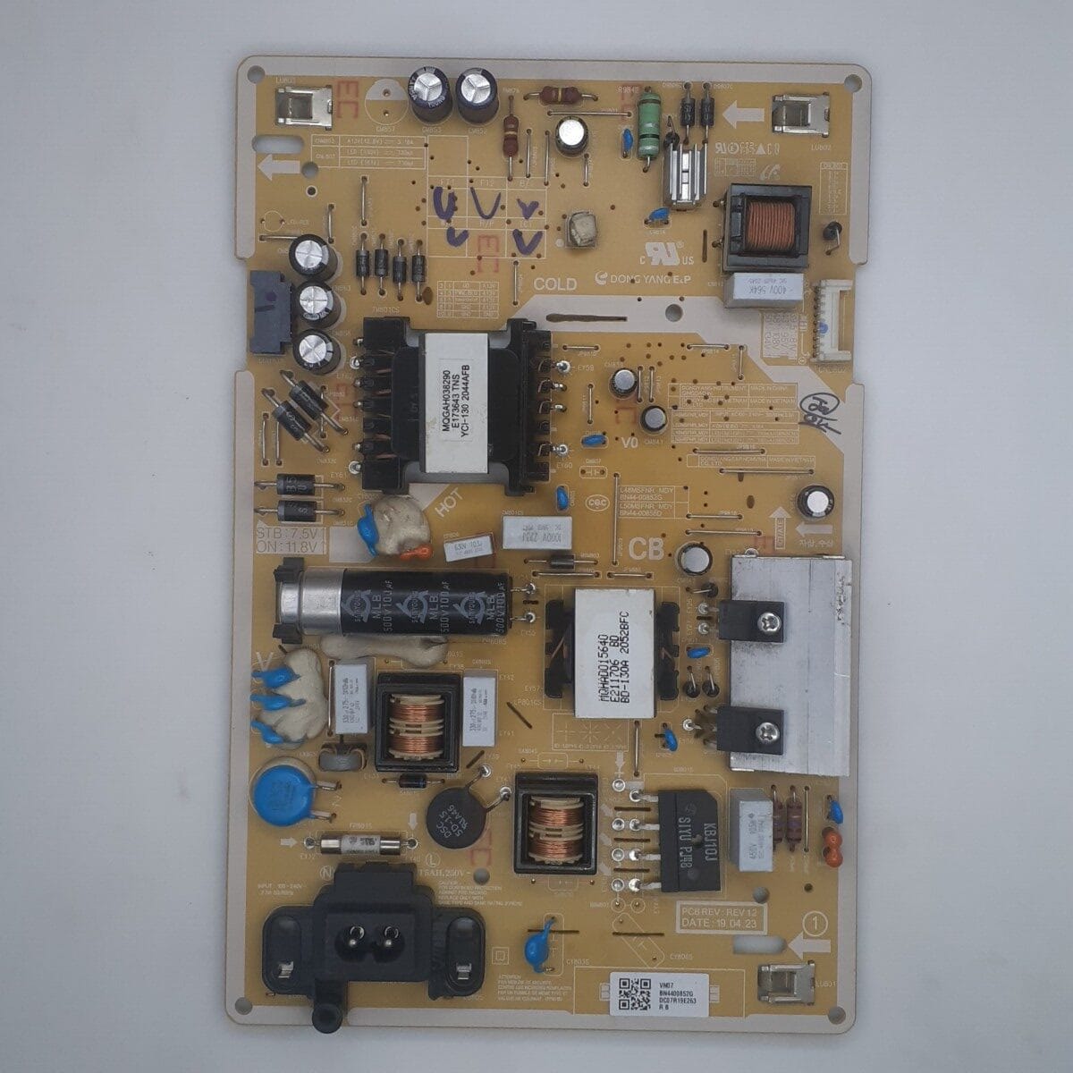 UA43T5770A SAMSUNG POWER SUPPLY BOARD FOR LED 2NOS