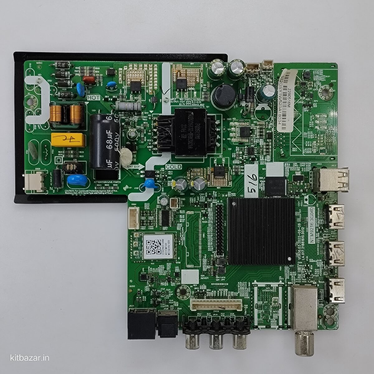 JSWY32GSHD SANSUI MOTHERBOARD FOR LED ( NTM9216.3G040 ) 1 JSWY32GSHD SANSUI MOTHERBOARD FOR LED ( NTM9216.3G040 )